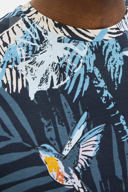 T-shirt à manches courtes - bleu
