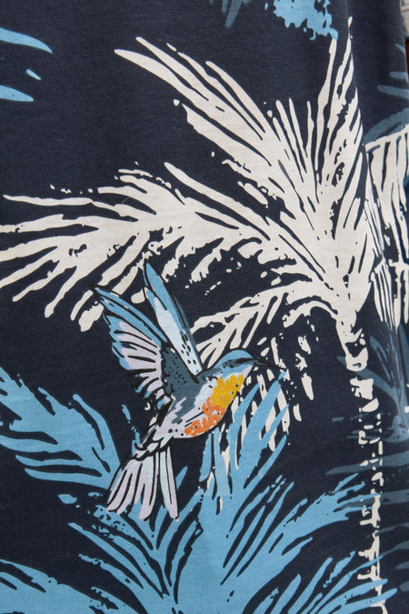 T-shirt à manches courtes - bleu