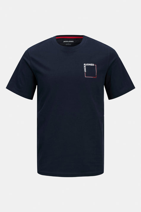 JJVERNER TEE SS CREW NECK LN