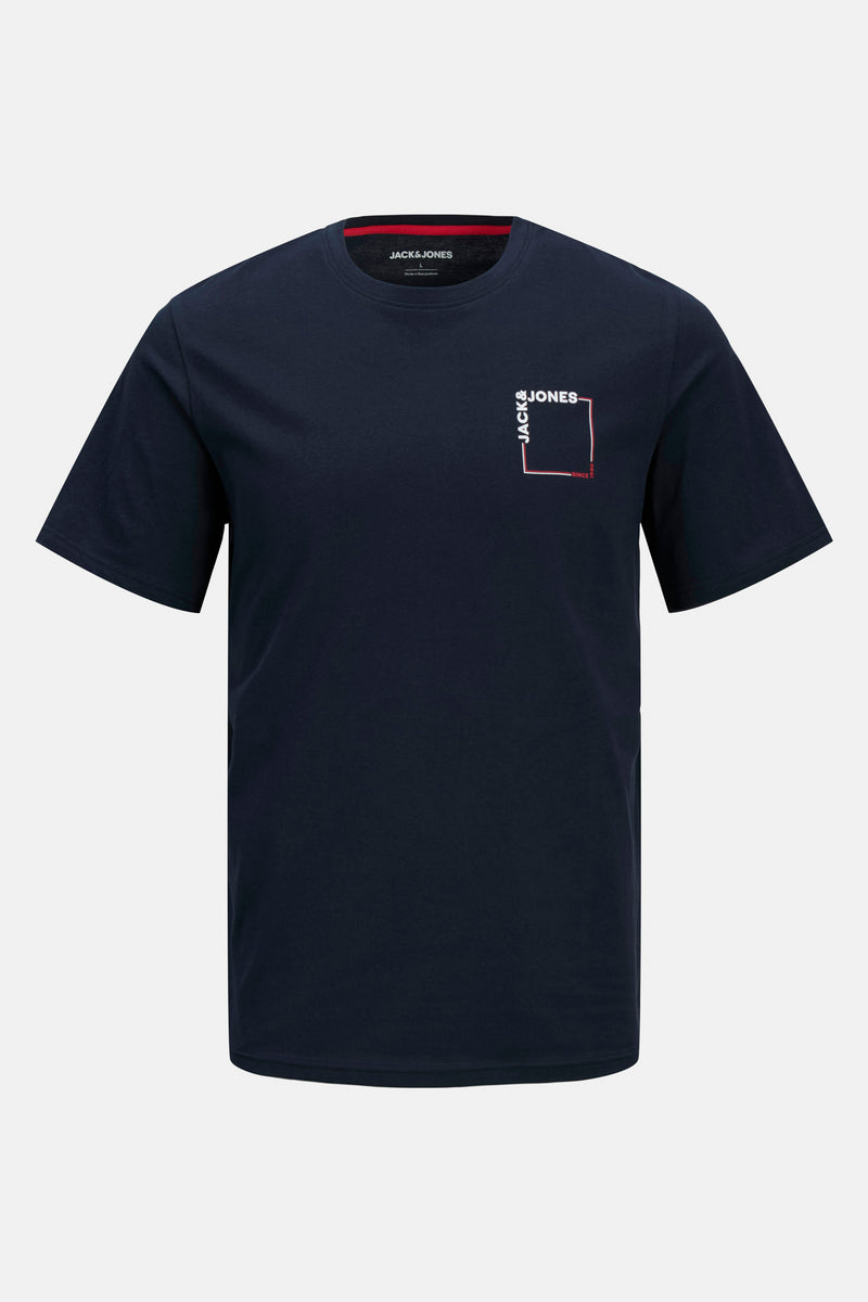 JJVERNER TEE SS CREW NECK LN