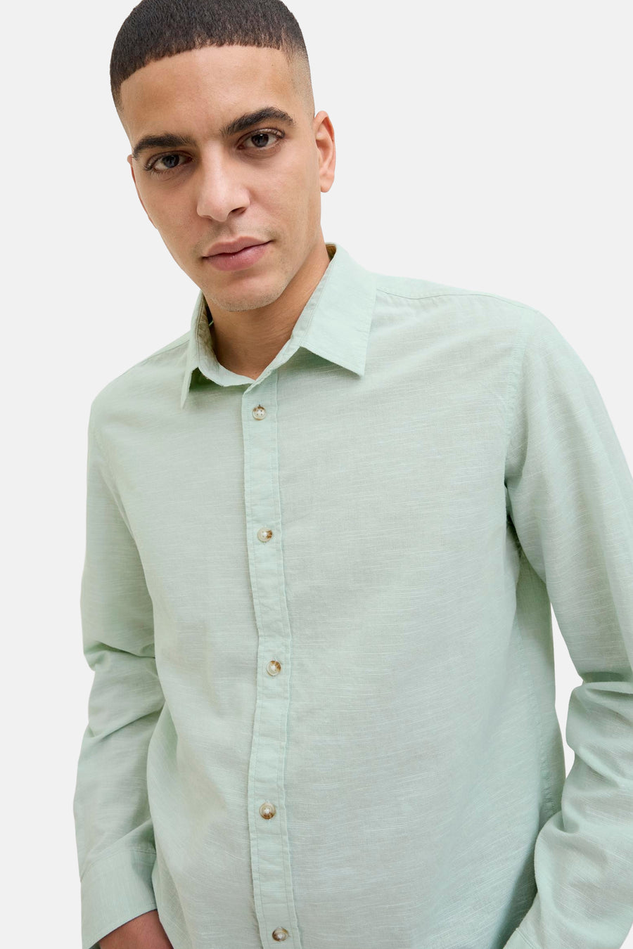 Chemise à manches longues - vert - PREMIUM by JACK & JONES