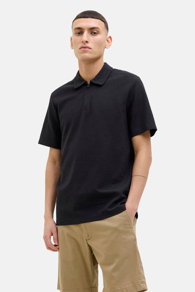 Polo à manches courtes - noir