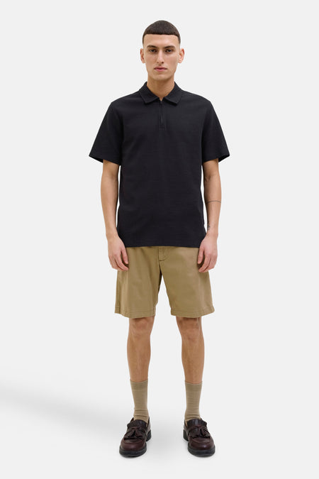 Polo à manches courtes - noir