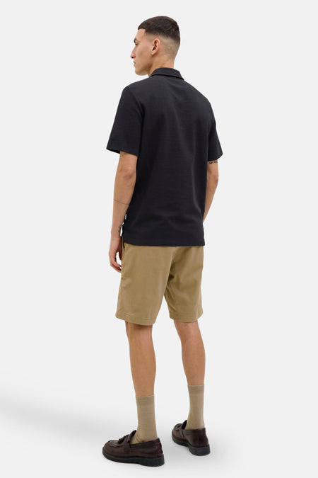 Polo à manches courtes - noir