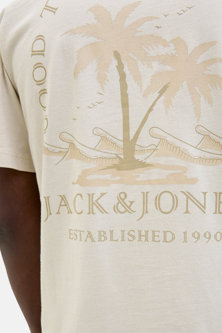 T-shirt à manches courtes - beige