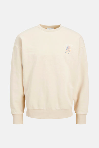 Sweat col O Écru - ORIGINALS BY JACK & JONES