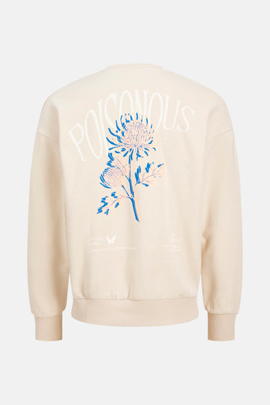 Sweat col O Écru - ORIGINALS BY JACK & JONES