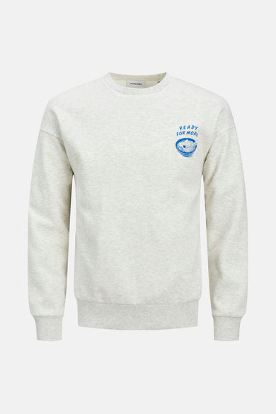 Sweat col O Gris - ORIGINALS BY JACK & JONES