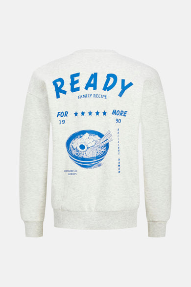 Sweat col O Gris - ORIGINALS BY JACK & JONES