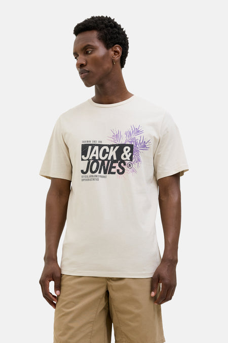 JJJAXON TEE SS CREW NECK LN