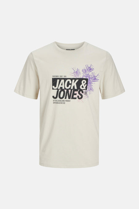 JJJAXON TEE SS CREW NECK LN