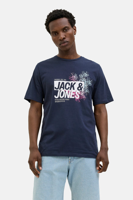 JJJAXON TEE SS CREW NECK LN