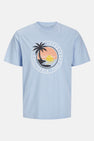 T-shirt à manches courtes - bleu