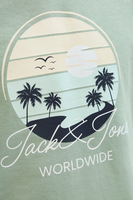 Sweat à capuche Vert - ORIGINALS BY JACK & JONES