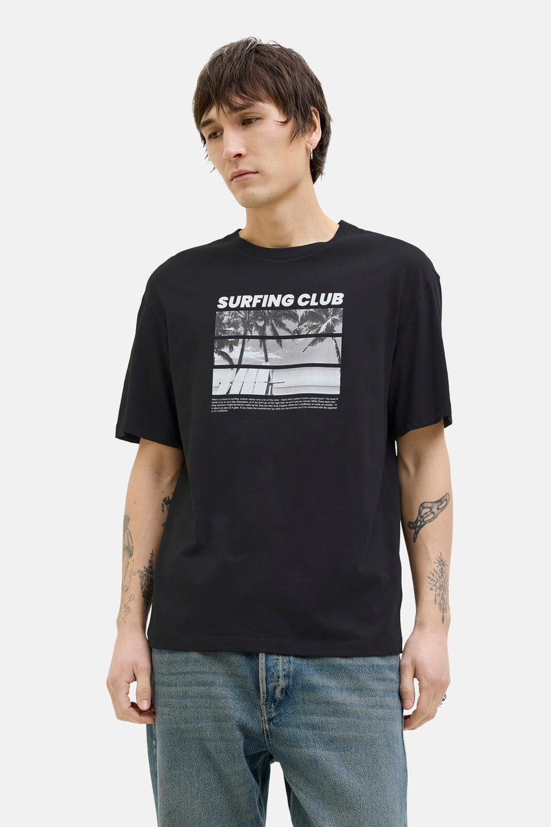 T-shirt (manches courtes) Noir - ORIGINALS BY JACK & JONES