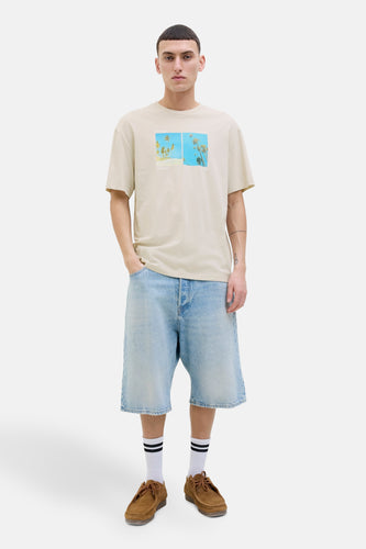 T-shirt à manches courtes - beige - ORIGINALS BY JACK & JONES - 7