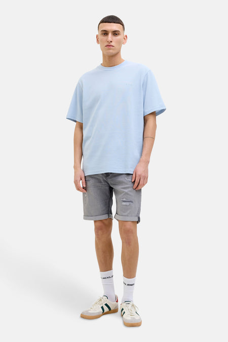 Short - mid grey denim