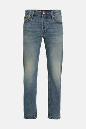 Jean tapered bleu JACK & JONES JEANS INTELLIGENCE en denim lavé.