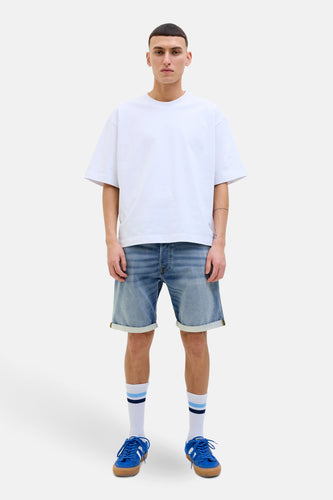 short en jean mid blue denim - JACK & JONES JEANS INTELLIGENCE - JACK & JONES JEANS INTELLIGENCE