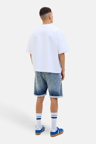 short en jean mid blue denim - JACK & JONES JEANS INTELLIGENCE - JACK & JONES JEANS INTELLIGENCE