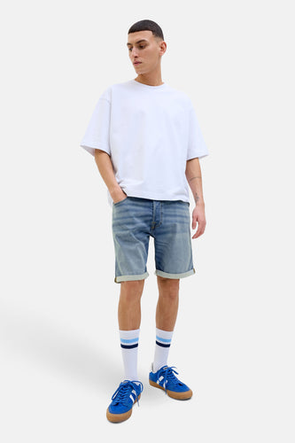 short en jean mid blue denim - JACK & JONES JEANS INTELLIGENCE - JACK & JONES JEANS INTELLIGENCE