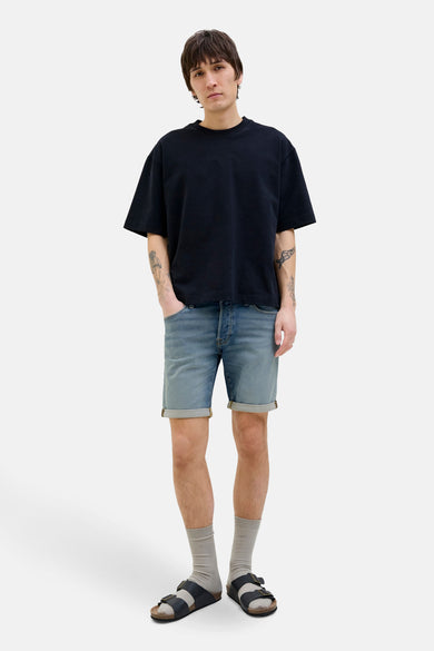 Short - mid blue denim