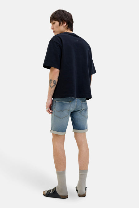 Short - mid blue denim