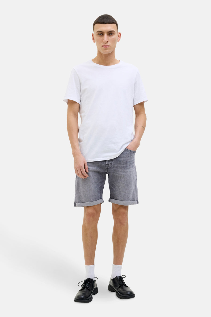 Short - gris - JACK & JONES JEANS INTELLIGENCE