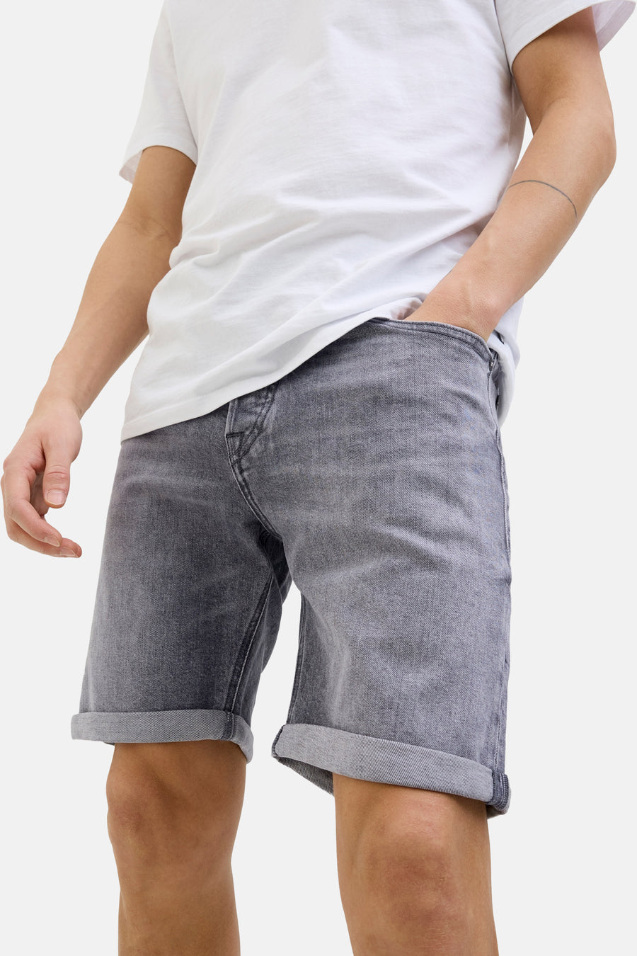 Short - gris - JACK & JONES JEANS INTELLIGENCE