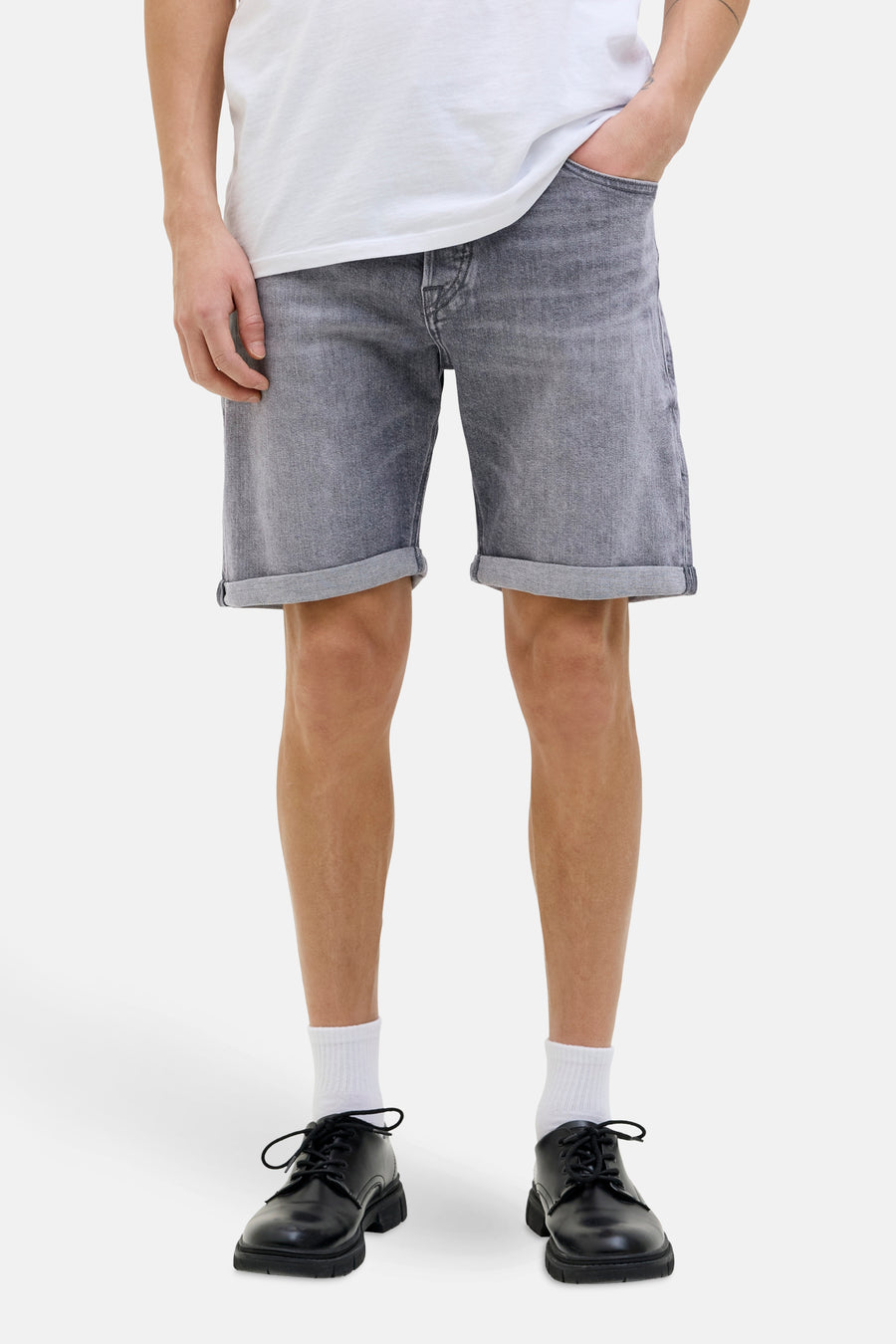 Short - gris - JACK & JONES JEANS INTELLIGENCE
