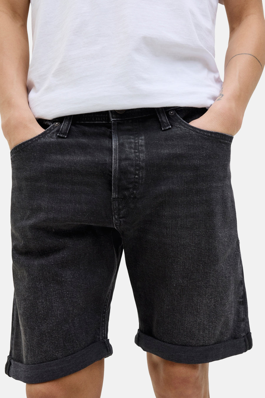 Short - Dark grey denim - JACK & JONES JEANS INTELLIGENCE