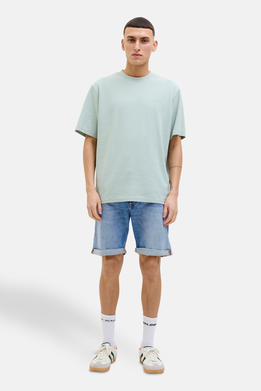 Short - Light blue denim - JACK & JONES JEANS INTELLIGENCE