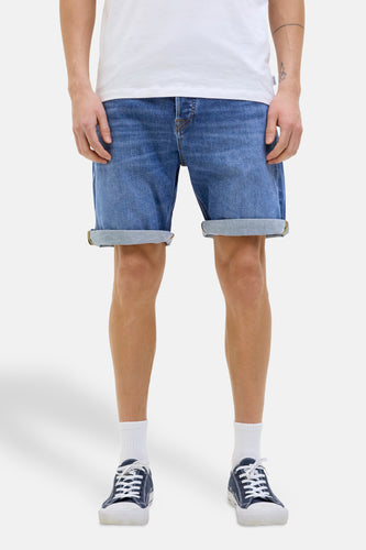 Short - mid blue denim - JACK & JONES JEANS INTELLIGENCE