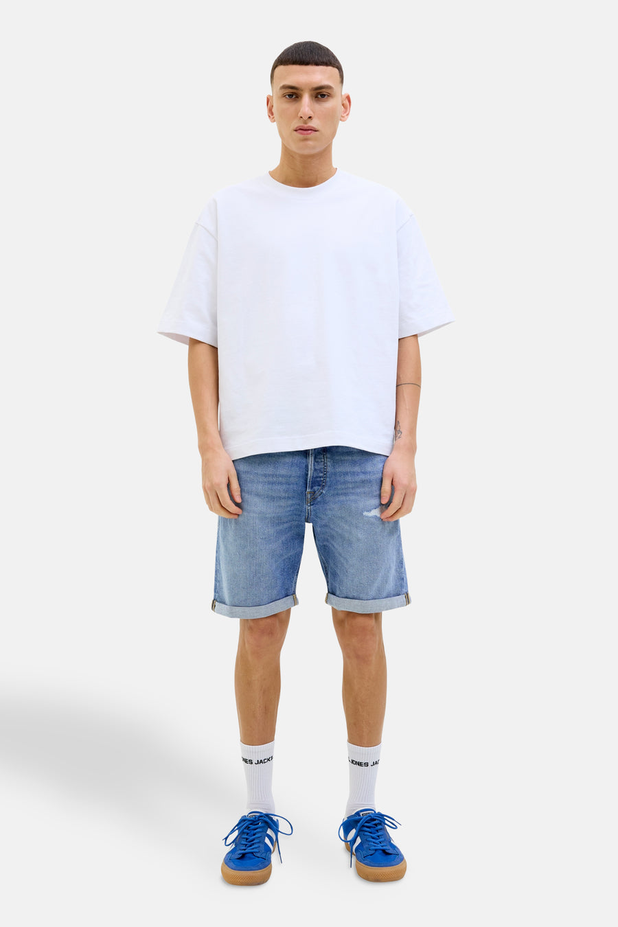 Short - Light blue denim - JACK & JONES JEANS INTELLIGENCE