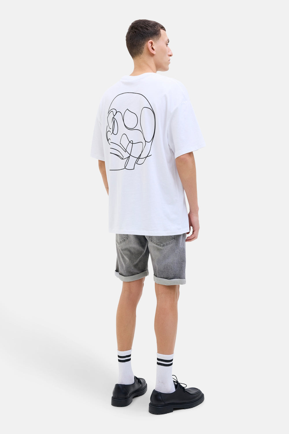 short en jean Mid grey denim - JACK & JONES JEANS INTELLIGENCE