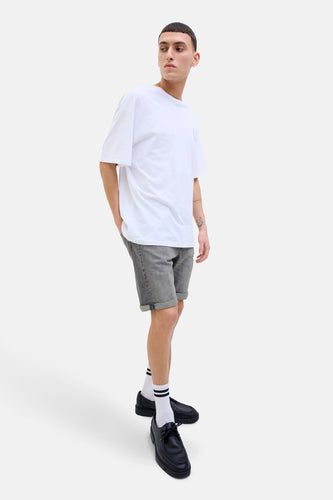 Short - mid grey denim - JACK & JONES JEANS INTELLIGENCE