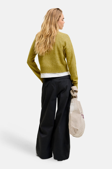 Cardigan - Green Moss