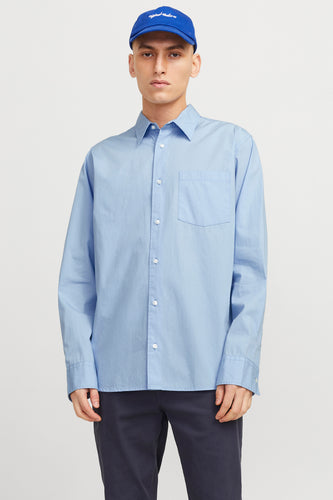 Chemise à manches longues - bleu - PREMIUM by JACK & JONES