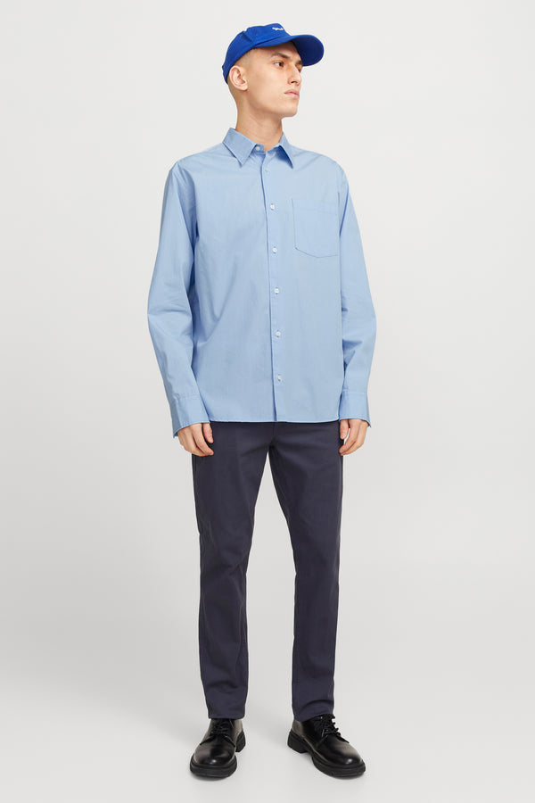 Chemise (manches longues) Bleu - PREMIUM by JACK & JONES