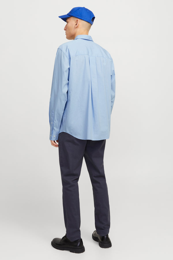 Chemise (manches longues) Bleu - PREMIUM by JACK & JONES