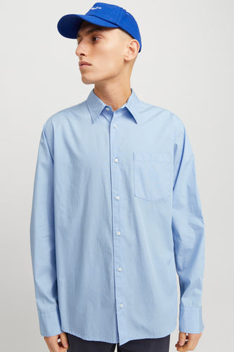 Chemise à manches longues - bleu - PREMIUM by JACK & JONES