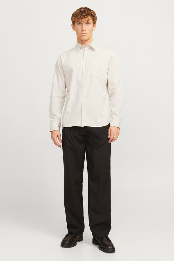 Chemise (manches longues) Écru - PREMIUM by JACK & JONES