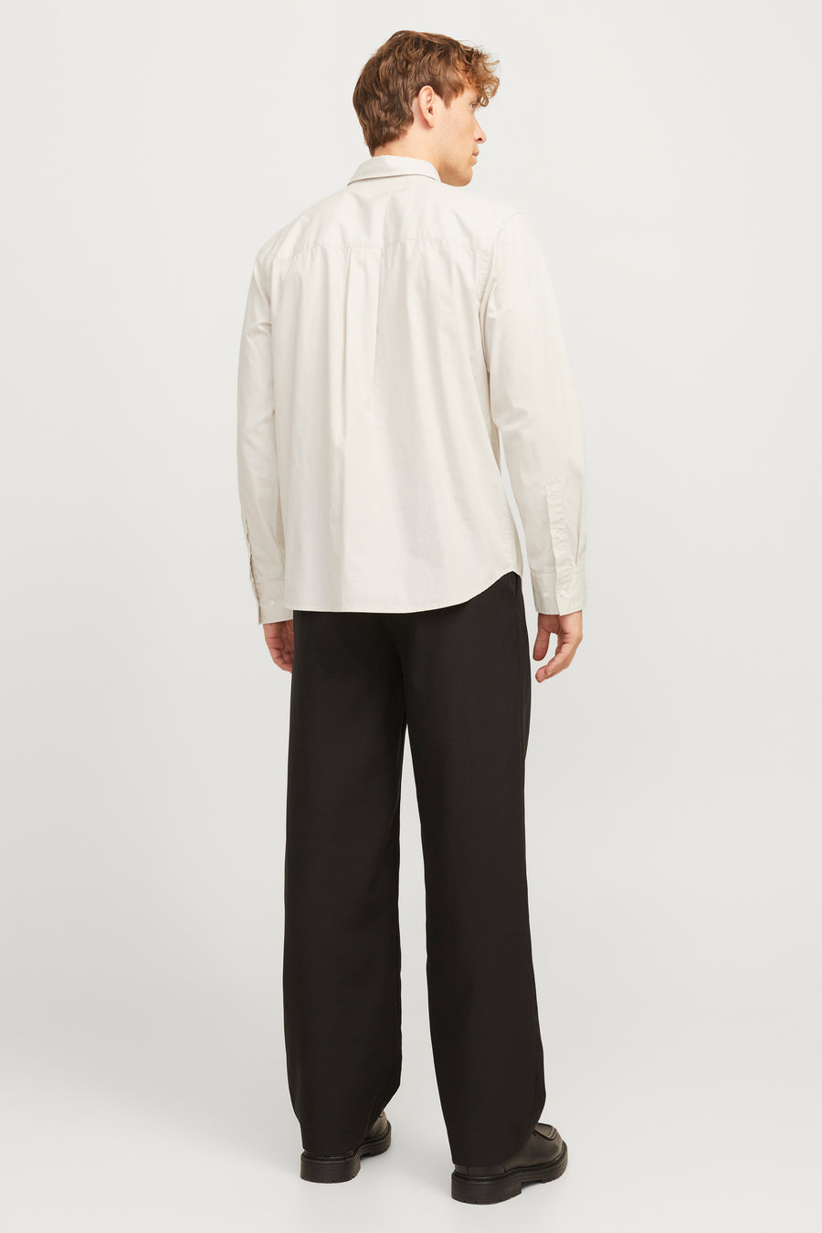 Chemise à manches longues - écru - PREMIUM by JACK & JONES