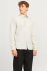 Chemise (manches longues) Écru - PREMIUM by JACK & JONES