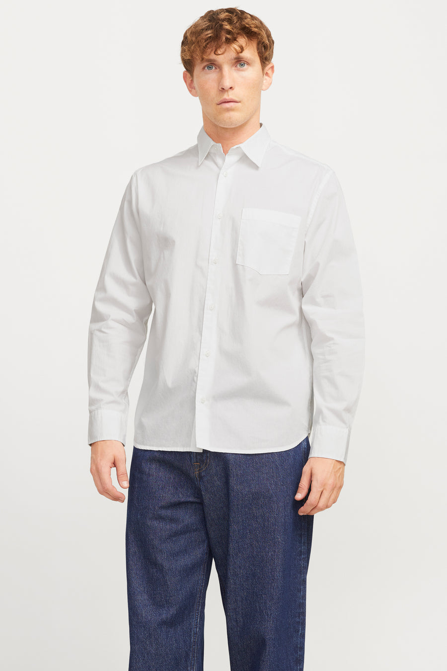 Chemise à manches longues - blanc - PREMIUM by JACK & JONES