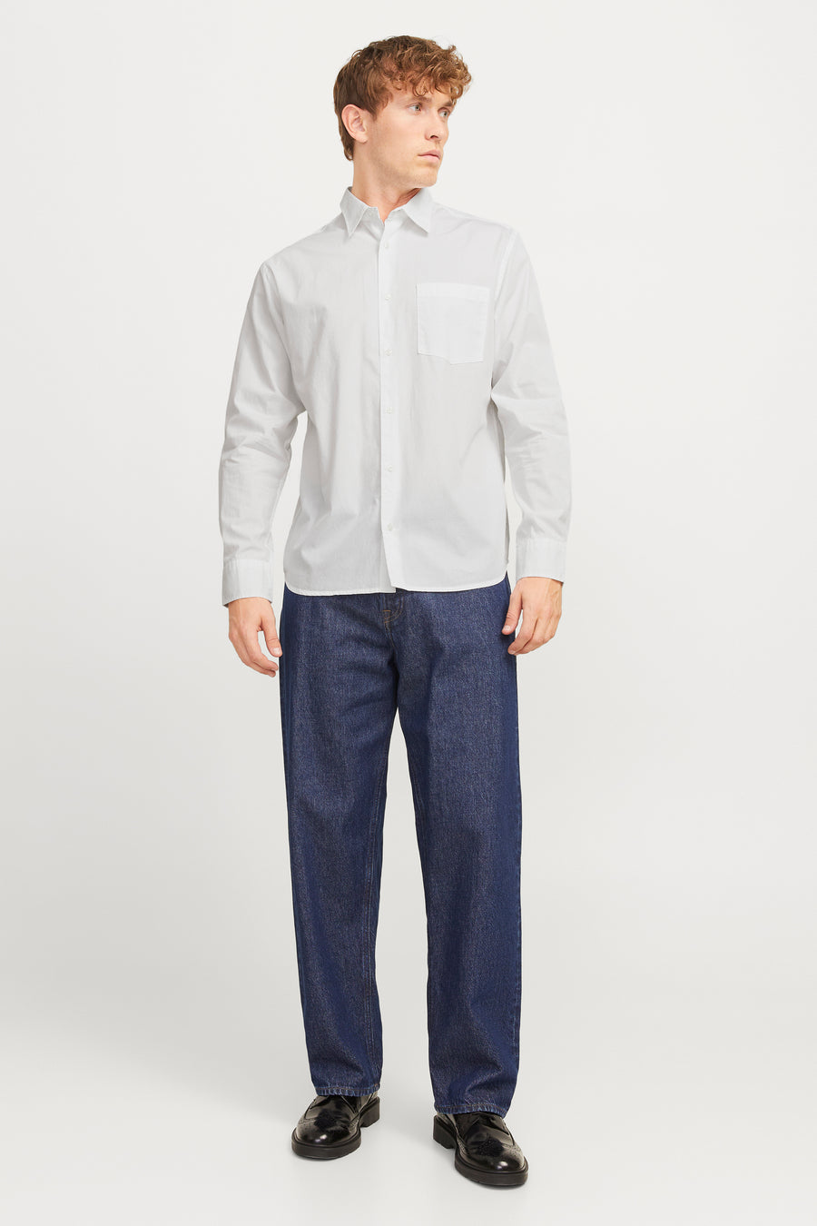 Chemise à manches longues - blanc - PREMIUM by JACK & JONES