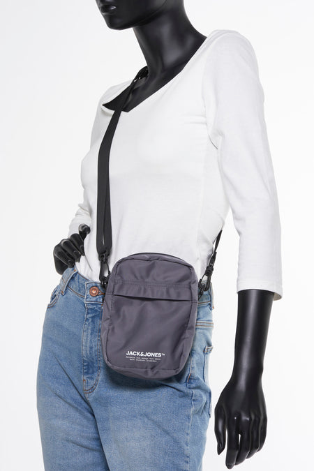 Sac à bandoulière Gris - ACCESSORIES BY JACK & JONES