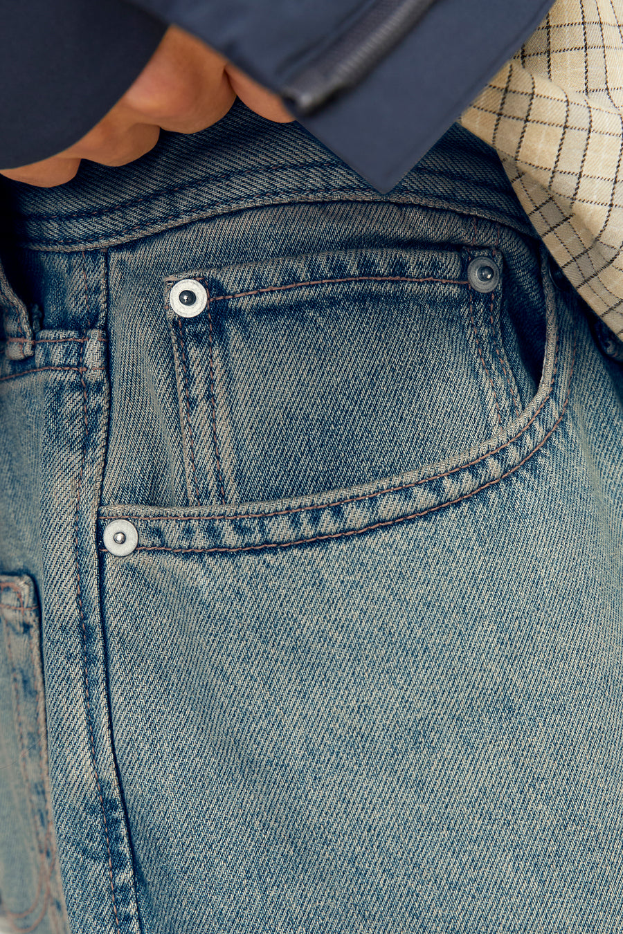 Jeans wide light blue denim - JACK & JONES JEANS INTELLIGENCE - JACK & JONES JEANS INTELLIGENCE