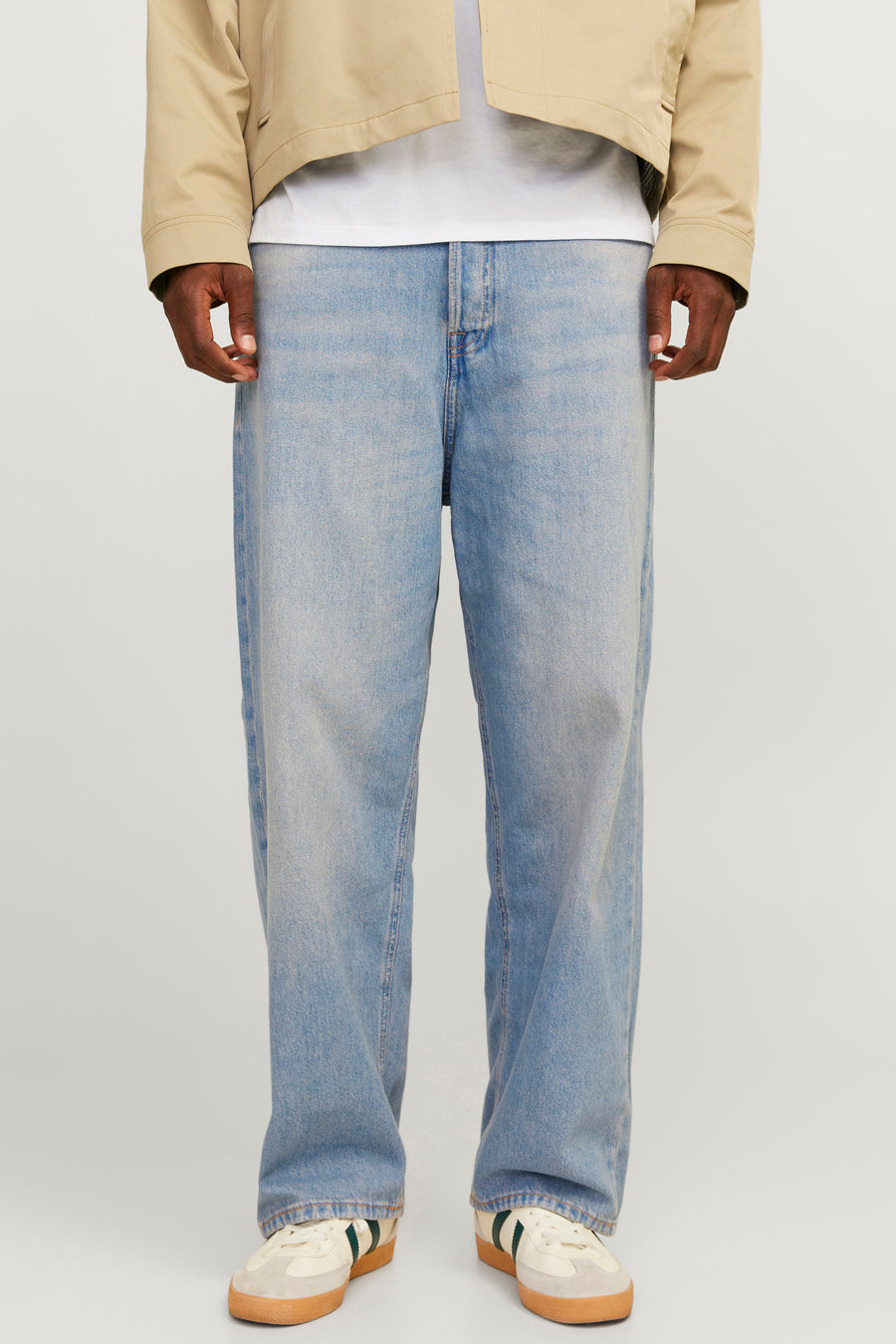 Jeans wide light blue denim - JACK & JONES JEANS INTELLIGENCE - JACK & JONES JEANS INTELLIGENCE