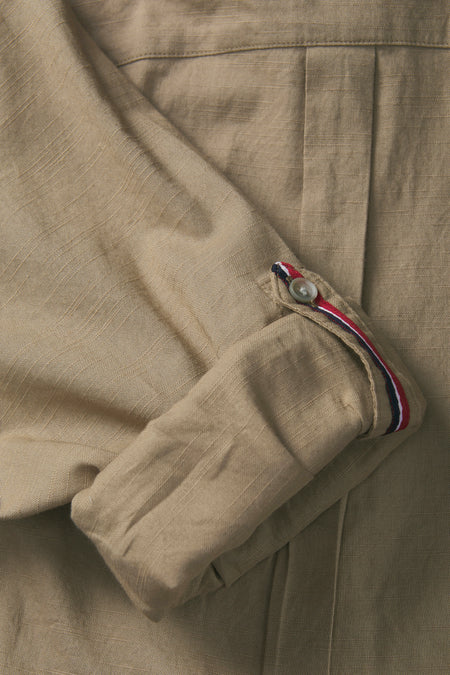 Chemise (manches longues) Beige - PREMIUM by JACK & JONES
